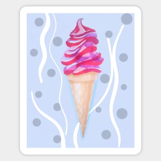 Ice crem dance Sticker